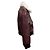 Kurze Lederjacke in Burgundy & White Khaite Größe US 6 Rot - Ansicht 3