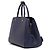Borsa blu Louis Vuitton Monogram Empreinte Montaigne GM - vista 2