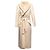 Abrigo largo de cachemira crema Jil Sander Talla IT 38 Blanco