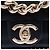 Borsa Chanel Small CC Trapuntata Caviar con Borchie Single Flap Nera Nero - vista 5