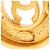 Orecchini a clip rotondi Chanel CC placcati oro D'oro - vista 3
