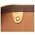 Borsa da viaggio marrone Louis Vuitton Monogram Keepall Bandouliere 55 - vista 6
