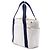 Borsa pannolini Hermès Toile Cabriole bianca Bianco - vista 2