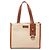 Tote in tela Burberry beige