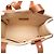 Tote in tela Burberry beige - vista 4