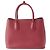 Borsa Double Saffiano Cuir rossa Prada Medium Rosso - vista 4