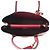Borsa Double Saffiano Cuir rossa Prada Medium Rosso - vista 6