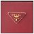 Borsa Double Saffiano Cuir rossa Prada Medium Rosso - vista 8