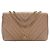 Borsa a tracolla Chanel Medium Chevron Iridescent Caviar oro D'oro