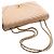 Borsa a tracolla Chanel Medium Chevron Iridescent Caviar oro D'oro - vista 13
