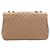 Borsa a tracolla Chanel Medium Chevron Iridescent Caviar oro D'oro - vista 4