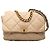 Borsa Chanel Maxi Lambskin 19 Flap Beige