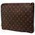Clutch Louis Vuitton Monogram Etui Voyage MM Marrone - vista 2