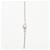Hermès Hermes Pop H Pendant Chain Metal and Enamel Mini Pink  - view 3