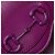 Borsa a tracolla Gucci Mini Leather Horsebit 1955 Web viola Porpora - vista 8