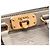 Borsa satchel Prada Vitello Daino Canapa Logo Frame grigia Grigio - vista 5