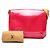 Borsa a tracolla Louis Vuitton Monogram Vernis Thompson Street rossa Rosso - vista 7