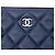 Clutch O Case en Caviar Acolchado Azul Chanel Tamaño Medium - vista 5