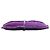 Clutch Chanel CC in scamosciato e shearling viola Porpora - vista 3