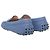 Mocassini da guida in pelle blu Tod's Taglia 39.5 - vista 4