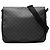 Borsa a tracolla Louis Vuitton Damier Graphite Daniel MM nera Nero