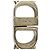 Dior Silberne CD-Logo Gliederkette, versilbert - Ansicht 5