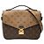 Borsa Louis Vuitton Monogram Reverse Pochette Metis marrone