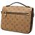Borsa Louis Vuitton Monogram Reverse Pochette Metis marrone - vista 2