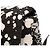 Borsa a tracolla Chanel CC Tweed nera con schizzi di vernice Nero - vista 10