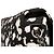 Borsa a tracolla Chanel CC Tweed nera con schizzi di vernice Nero - vista 8