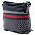Borsa a tracolla Gucci Diamante Nylon Web blu - vista 2