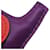 Chaveiro Hermès Milo em pele de cordeiro e Swift Grigri Rodeo Pegase Bag Charm PM Roxo  - vista 6
