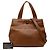 Borsa Tote Chanel CC Caviar Turnlock marrone - vista 9