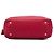 Borsa Bauletto Satchel in Vitello Daino rosso Prada - vista 3