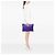Clutch imbottita con zip Tessuto di Prada viola Porpora - vista 6