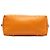 Borsa satchel Orange Gucci Medium Microguccissima GG Charm Dome Arancione - vista 3