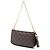 Borsa Louis Vuitton Monogram Multi Pochette Accessoires Marrone - vista 2