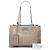 Tote Prada Glace Calf Etiquette grigio - vista 7