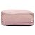 Borsa a tracolla Gucci Small Calfskin Bamboo Shopper rosa - vista 3