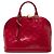 Borsa Louis Vuitton Monogram Vernis Alma PM rossa Rosso