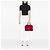 Borsa Louis Vuitton Monogram Vernis Alma PM rossa Rosso - vista 7