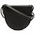 Borsa a tracolla LOEWE Mini Soft Calfskin Anagram Heel nera Nero