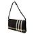 Borsa a tracolla in lana con frange Burberry Exploded Check nera Nero - vista 2