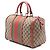 Borsa Boston e borsa a mano Gucci Medium GG Canvas Web Joy beige - vista 2