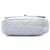 Borsa a patta 19 in agnello grigio Chanel Medium - vista 3