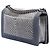 Borsa a tracolla Chanel Old Medium Chevron Denim Boy Flap Blu - vista 2
