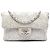 Borsa a tracolla Chanel Mini Suede Beaded Mineral Nights Flap Beige