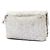 Borsa a tracolla Chanel Mini Suede Beaded Mineral Nights Flap Beige - vista 2