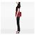 Borsa Lady Dior Large in vernice cannage rosso - vista 6