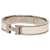 Bracelet Hermès Clic H étroit en émail blanc PM  - vue 2